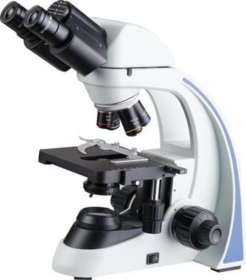 Magnification 1600X Lab Biological Microscope WF10X 18mm Living Blood Cell Analysis