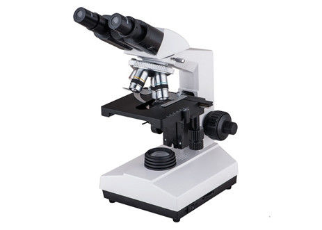 Simplified Lab Biological Microscope WF16X 15mm Trinocular Structure Of Compound Microscope