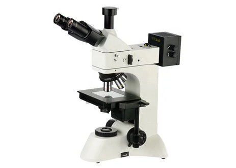 Dark Field 7X 45X Optical Metallurgical Microscope For Blood Analysis 210x140mm