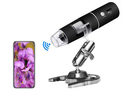 LED USB Wifi Optical Digital Microscope 1080P HD 2MP 1000X Monocular