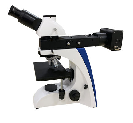 50X 1000X Binocular Optical Metallurgical Microscope Tinocular Bright Dark Field