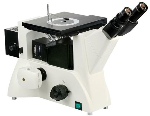 100X 20X Binocular Inverted Metallographic Microscope Bright Dark Field Observation