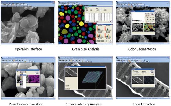 8X-300,000X Scanning Electron Microscope 3-6nm Resolution EBSD EBSD
