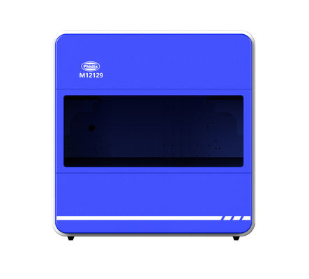 Full-automatic microscope slide scanner with panoramic stitching and depth of field fusion