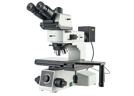 Metallurgical Dark Field Microscope 50X 500X Bright Ground Trinocular