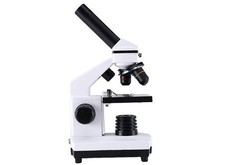 Monocular Drawtube Student Biological Microscope Elementary Biological 2X Lens