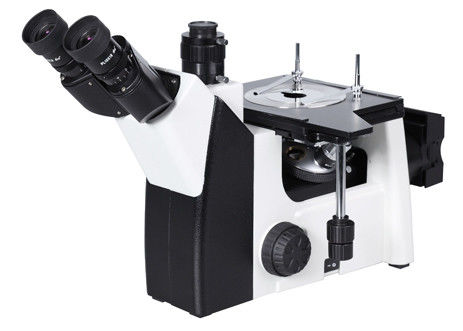Trinocular 500X  WF15X/13mm Inverted Optical Microscope For Cell Culture