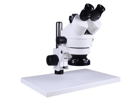 Electronics Zoom Stereo Microscope 270X 4.5X Soldering 45 Degree Inclined Eyepiece