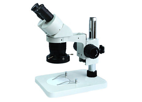 LED Ring Zoom Stereo Microscope 10X 40X Scanning Electron Microscope