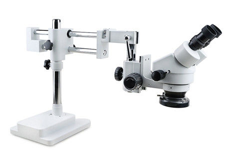 46 DB Zoom Stereo Microscope Phone Digital Microscope For Soldering 12V DC