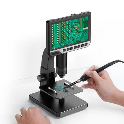 7 Inch IPS Screen Optical Digital Microscope 2000X Electronic Lcd Display Microscope