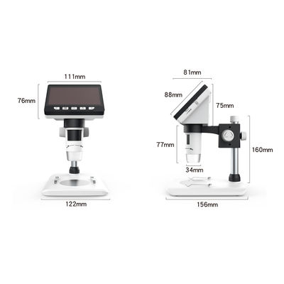 Factory Customization 1080P 4.3'' LCD Screen Digital Microscope For Circuit Board Industry