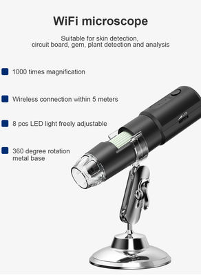 1000X Wifi Electron 480P USB Camera Microscope