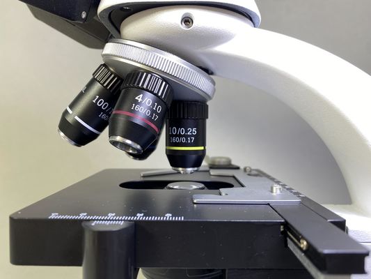 1000X Monocular Biological Microscope With Dark Field Polarizing Options