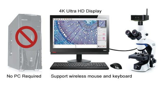 30FPS 4K Ultra HD Digital Camera Built In 5G Wifi HDMI2.0 USB3.0 Interface