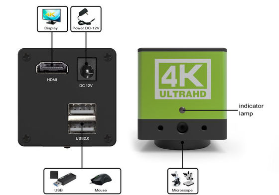 4K HD Digital Camera Microscope Accessories HDR Wide Dynamic