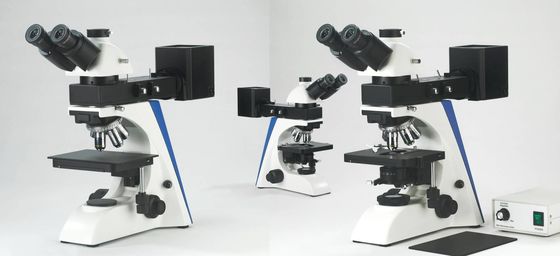 50X 1000X Binocular Optical Metallurgical Microscope Tinocular Bright Dark Field