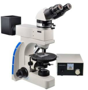 Trinocular Binocular Optical Polarizing Microscope 40X 800X Polarizing