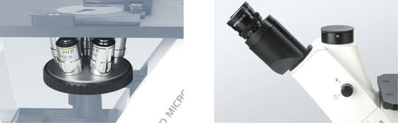 40X-400X Inverted Optical Microscope WF10X 22mm For Cell Observation And Cultivation