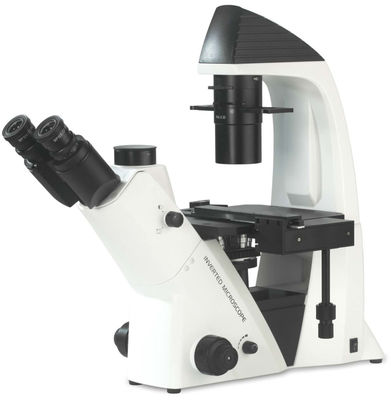 40X-400X Inverted Optical Microscope WF10X 22mm For Cell Observation And Cultivation