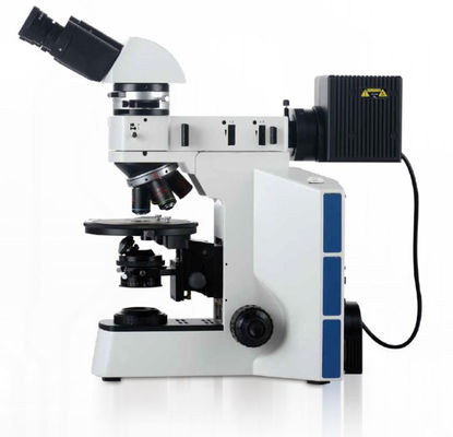 PL10X22mm Transmission Light Microscope 20x 50x Digital Polarizing Microscope